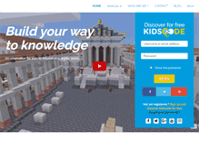 Tablet Screenshot of kidscode.com